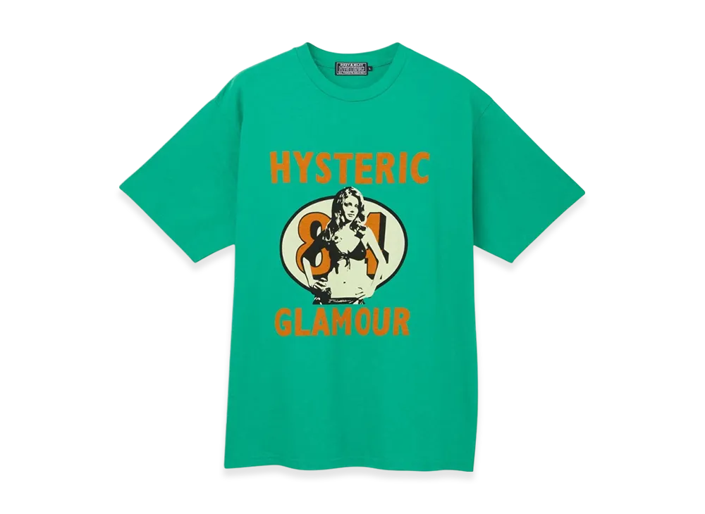 HYSTERIC GLAMOUR Coyote T-Shirt "Green"