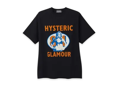 HYSTERIC GLAMOUR Coyote T-Shirt "Black"