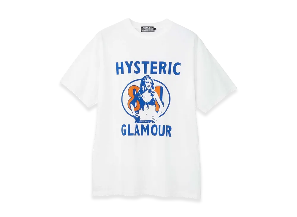 HYSTERIC GLAMOUR Coyote T-Shirt "White"