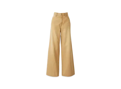 HYSTERIC GLAMOUR Wide Denim Pants "Beige"