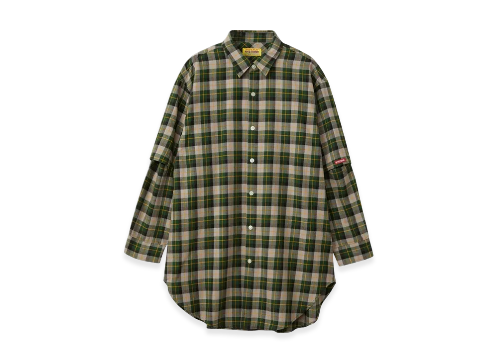 HYSTERIC GLAMOUR Bad Ass Mama Arm Slit Shirt 