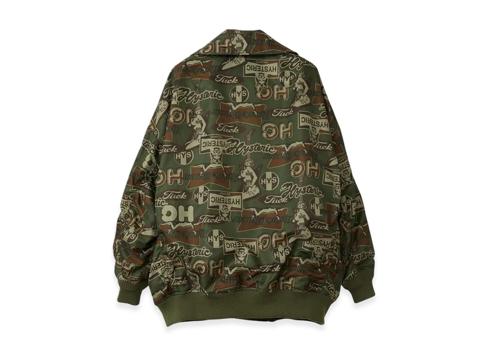 HYSTERIC GLAMOUR Riders Blouson "Green"