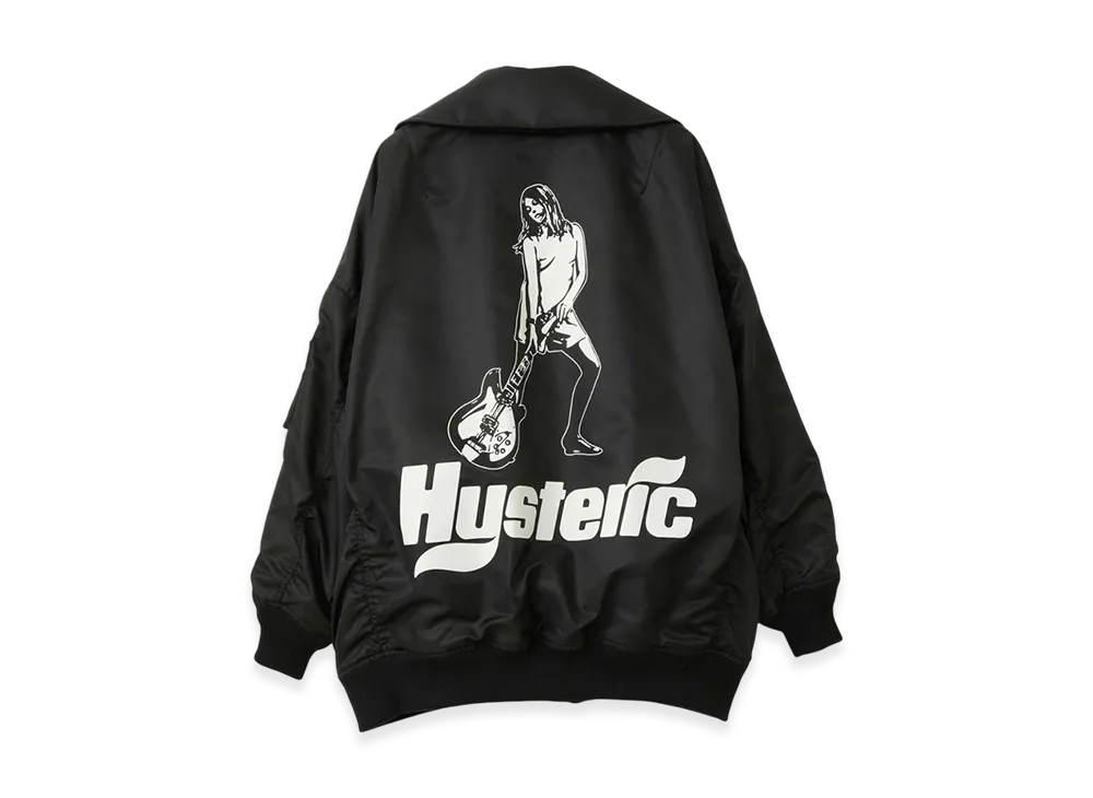 HYSTERIC GLAMOUR Riders Blouson "Black"