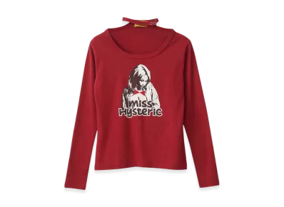 HYSTERIC GLAMOUR Miss Hysteric Chibi T-Shirt "Red"