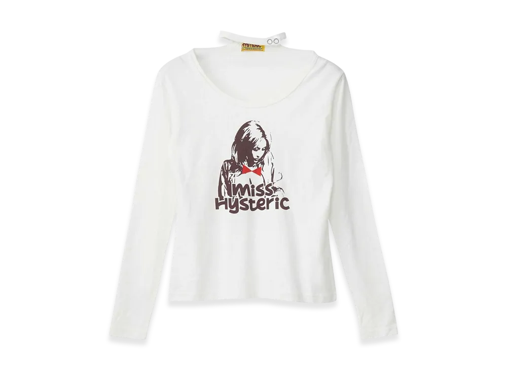 HYSTERIC GLAMOUR Miss Hysteric Chibi T-Shirt "White"