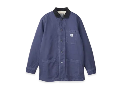 HYSTERIC GLAMOUR Fleece Lined Coverall Jacket "Navy"
