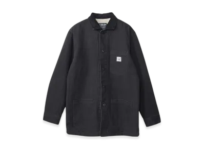 HYSTERIC GLAMOUR Fleece Lined Coverall Jacket "Black"