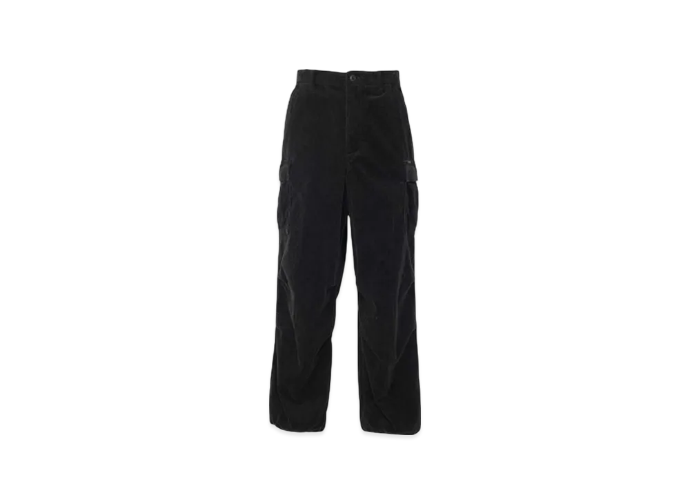 HYSTERIC GLAMOUR Corduroy 6-Pocket Cargo Pants "Black"