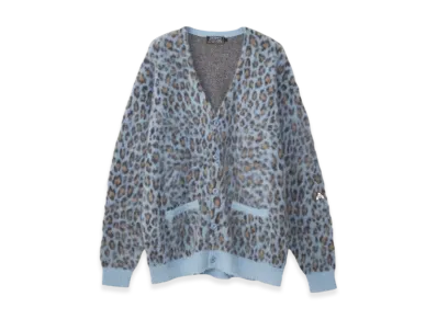 HYSTERIC GLAMOUR Brushed Cardigan "Blue"