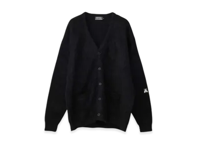 HYSTERIC GLAMOUR Brushed Cardigan "Black"