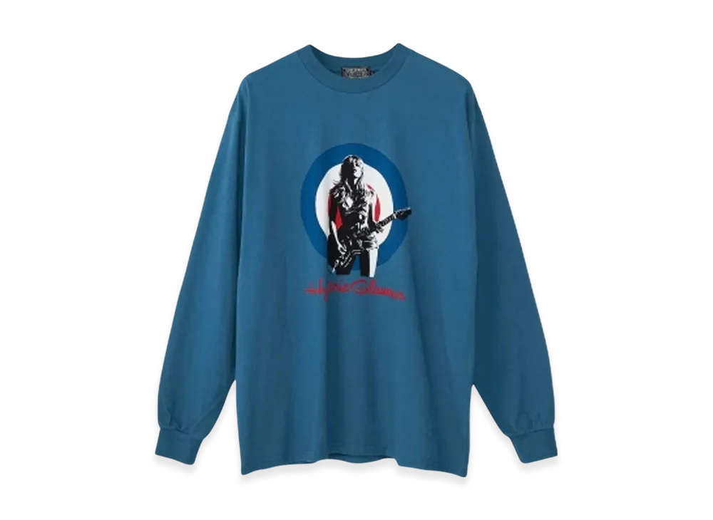 HYSTERIC GLAMOUR UK Tribute T-Shirt "Blue"
