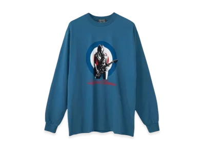 HYSTERIC GLAMOUR UK Tribute T-Shirt "Blue"