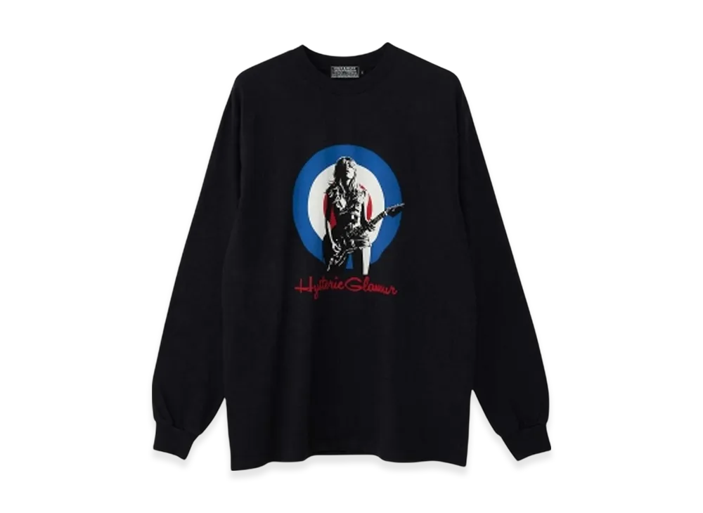 HYSTERIC GLAMOUR UK Tribute T-Shirt "Black"