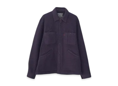 HYSTERIC GLAMOUR Super HYS Patch CPO Shirt "Purple"