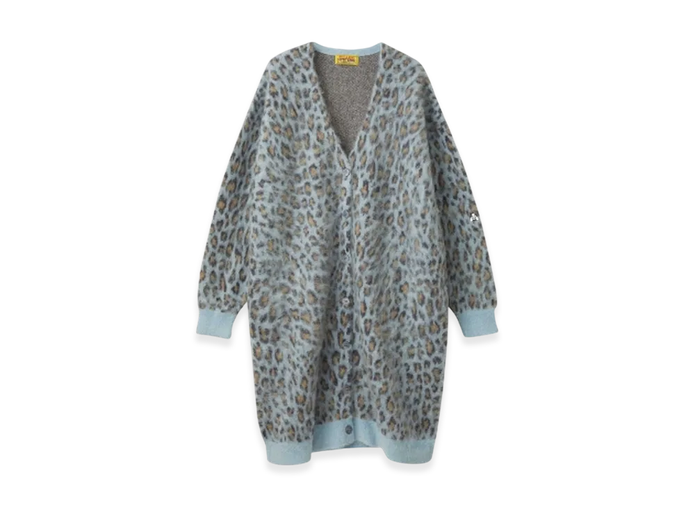 HYSTERIC GLAMOUR Brushed Long Cardigan "Blue"