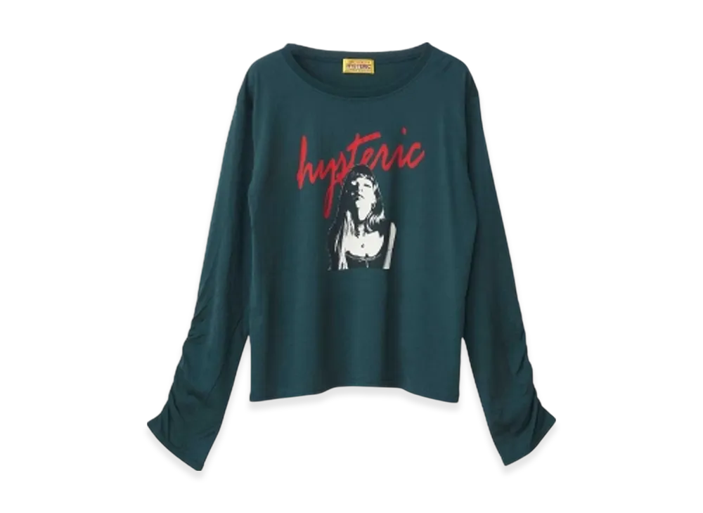 HYSTERIC GLAMOUR Unlimited Girl T-Shirt "Green"