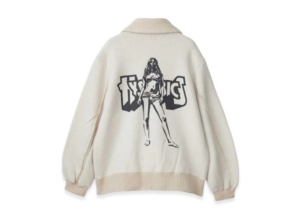 HYSTERIC GLAMOUR Bad Ass Mama Jumper "White"