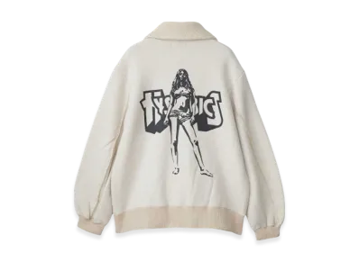 HYSTERIC GLAMOUR Bad Ass Mama Jumper "White"