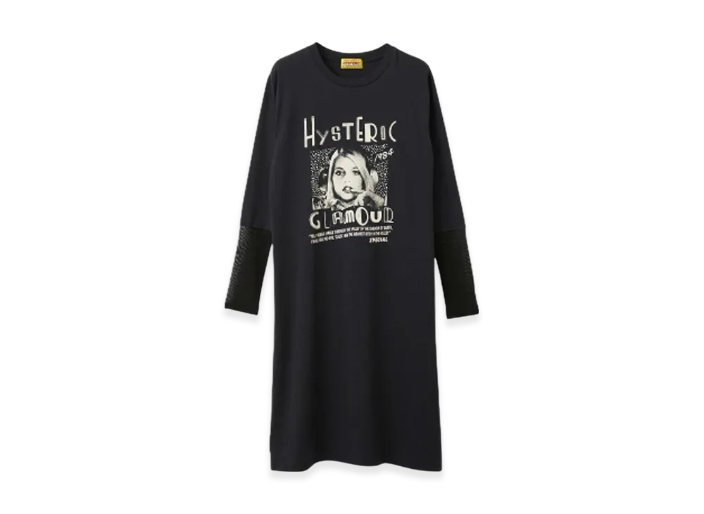 HYSTERIC GLAMOUR New Wave One Piece "Black"