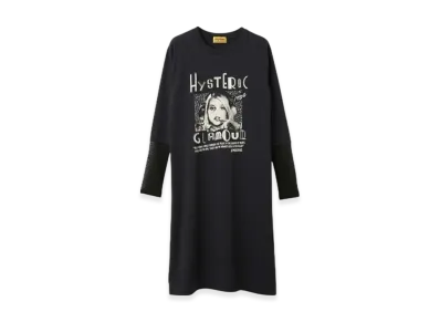 HYSTERIC GLAMOUR New Wave One Piece "Black"