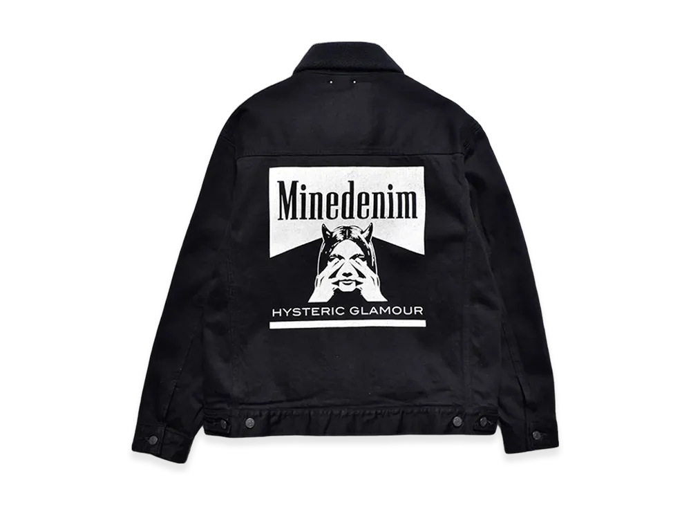 HYSTERIC GLAMOUR x Minedenim Denim Jacket "Black"