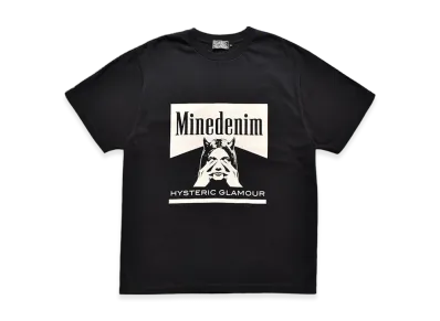 HYSTERIC GLAMOUR x Minedenim Graphic T-Shirts "Black"