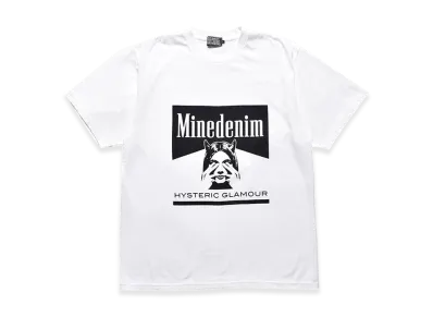 HYSTERIC GLAMOUR x Minedenim Graphic T-Shirts "White"