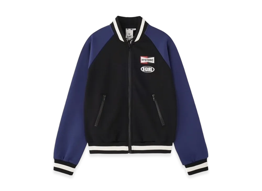 HYSTERIC GLAMOUR x X-Girl Track Jacket "Blue"