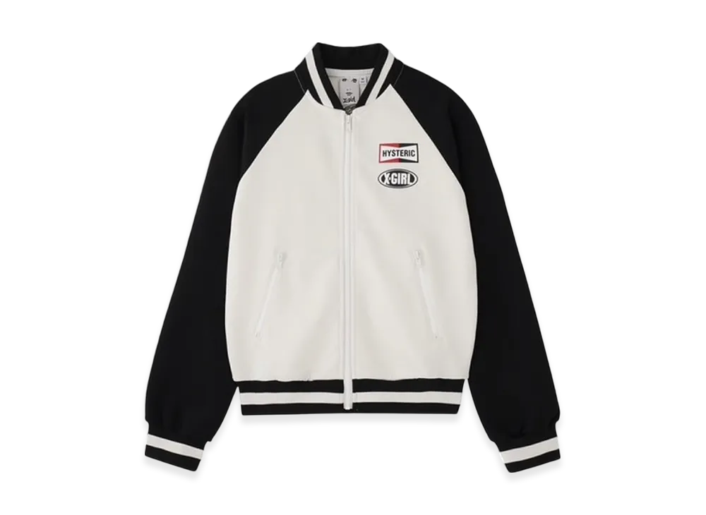 HYSTERIC GLAMOUR x X-Girl Track Jacket "Black"