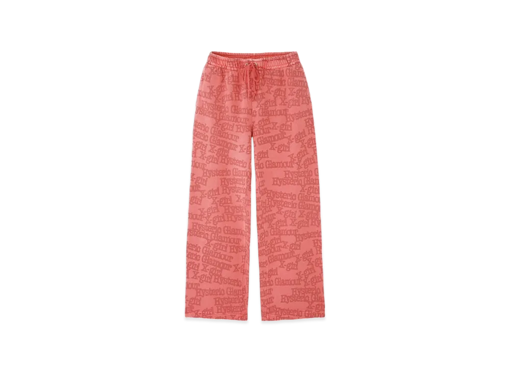 X-girl×HYSTERIC GLAMOUR SWEATPANTS X-girl x HYSTERIC GLAMOUR SWEATPANTS