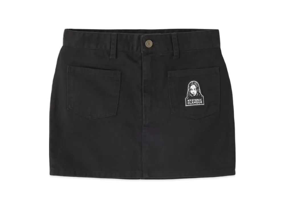 Hysteric Glamor x X-Girl Mini Skirt "Black"