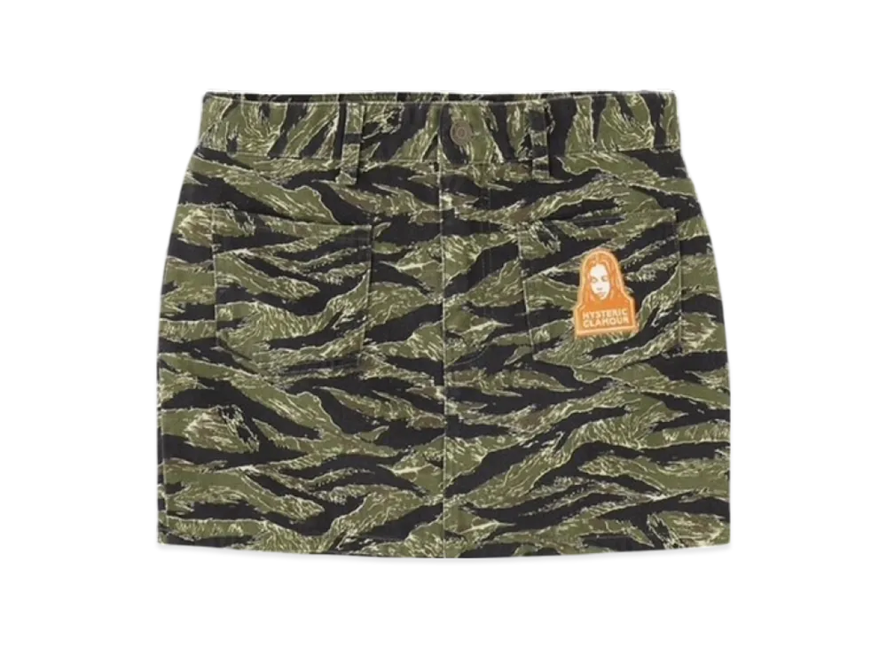Hysteric Glamor x X-Girl Mini Skirt "Camo"
