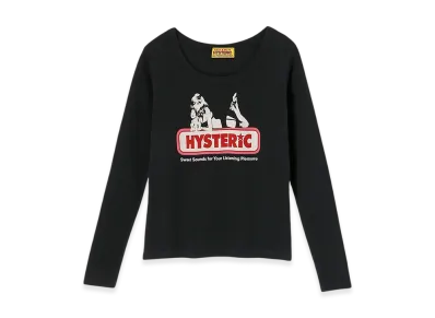 HYSTERIC GLAMOUR Sweet Sounds Chibi T-Shirt "Black"