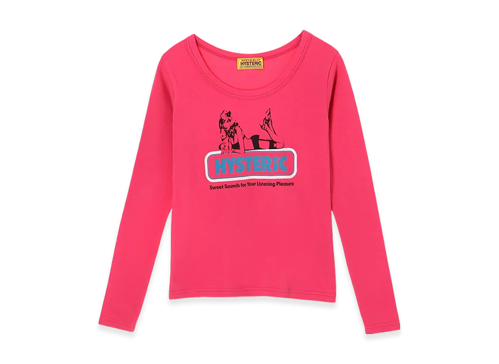 HYSTERIC GLAMOUR Sweet Sounds Chibi T-Shirt "Pink"