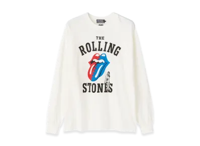 HYSTERIC GLAMOUR x The Rolling Stones Hysteric & Steel Wheels T-Shirt "White"