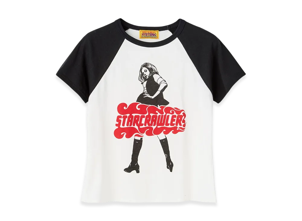 HYSTERIC GLAMOUR x Starcrawler Vixen Girl T-Shirt "White"