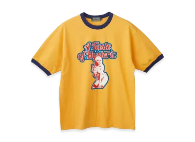 HYSTERIC GLAMOUR Taste Of Hysteric T-Shirt "Yellow"