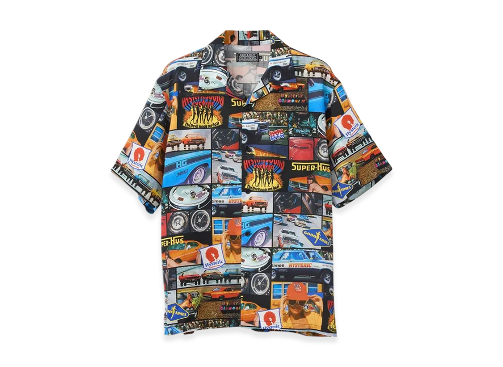 HYSTERIC GLAMOUR Super HYS Pattern Aloha Shirt "Multi"