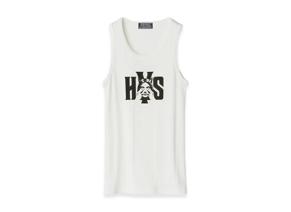 HYSTERIC GLAMOUR Evil Tank Top "White"