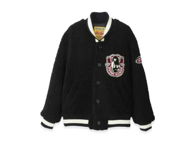 HYSTERIC GLAMOUR Hysteric College Emblem Stadium Jacket "Black"