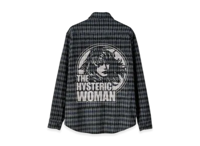 HYSTERIC GLAMOUR The Hysteric Woman Work Shirt "Navy"