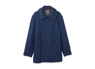 HYSTERIC GLAMOUR Triangle Woman Patch P Coat "Navy"