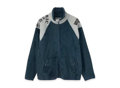 HYSTERIC GLAMOUR Hys Scratch Stand Collar Jacket "Navy"