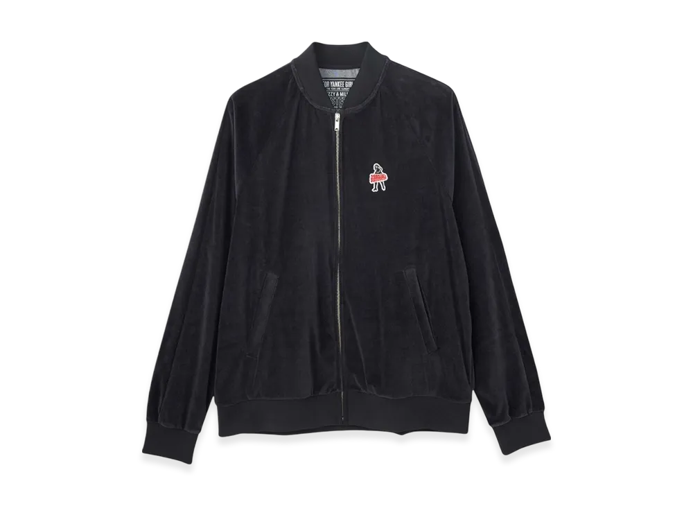 HYSTERIC GLAMOUR Vixen Girl Patch Jumper "Black"