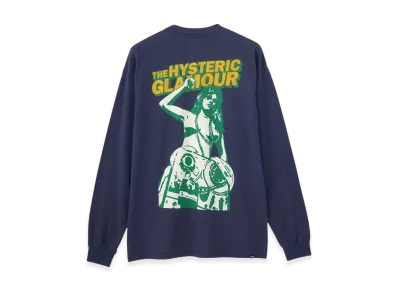 HYSTERIC GLAMOUR Reel To Reel T-Shirt "Navy"