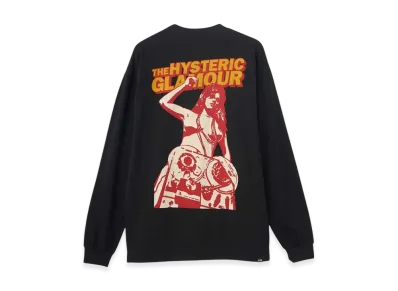 HYSTERIC GLAMOUR Reel To Reel T-Shirt "Black"