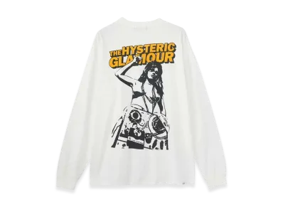 HYSTERIC GLAMOUR Reel To Reel T-Shirt "White"