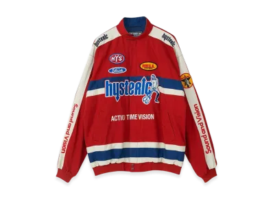 HYSTERIC GLAMOUR Hystric Racing Pit Crew Jacket "Red"