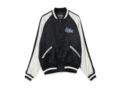 HYSTERIC GLAMOUR Love Maker Embroidery Sukajan "Black"