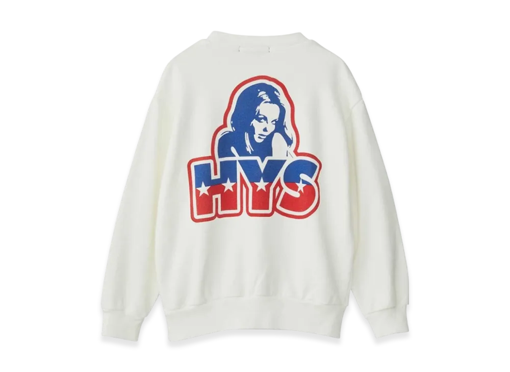 HYSTERIC GLAMOUR Joey Hysteric HYS Star Sweatshirt Kids "White"